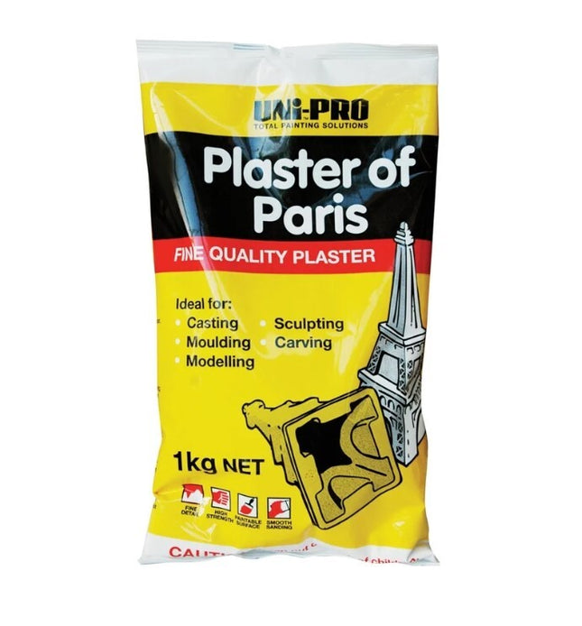Uni-Pro Plaster Of Paris Fine Plaster 1Kg