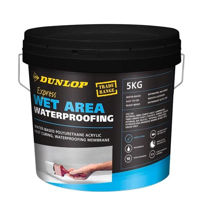 Dunlop Express Wet Area Waterproofing Membrane – 5kg