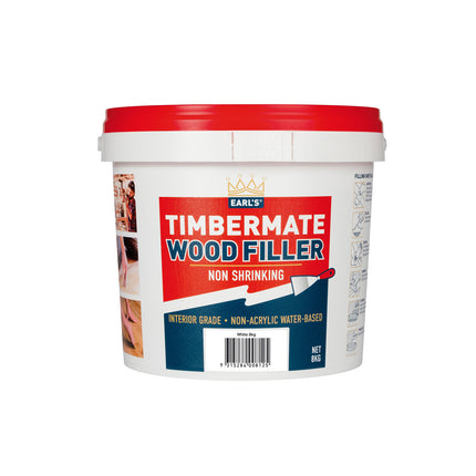 Timbermate Woodfiller putty crack filler Interior 8Kg [Ebony]