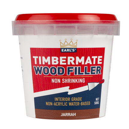 Timbermate Woodfiller putty crack filler Interior 500g [Jarrah]