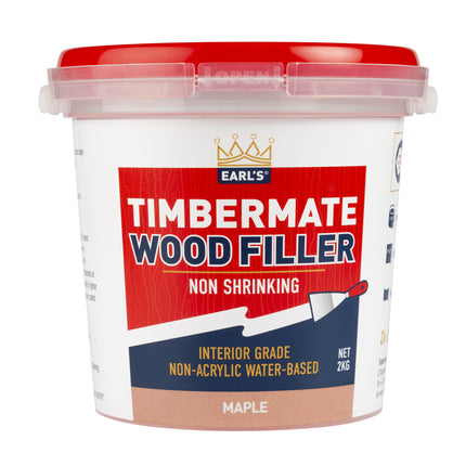 Timbermate Woodfiller putty crack filler Interior 2Kg [Maple]