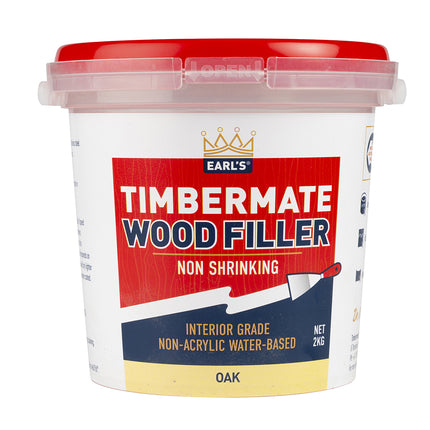 Timbermate Woodfiller putty crack filler Interior 2Kg [Oak]