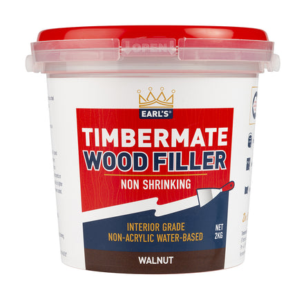 Timbermate Woodfiller putty crack filler Interior 2Kg [Walnut]