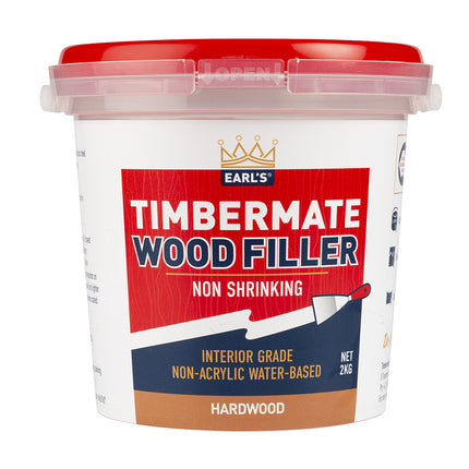 Timbermate Woodfiller putty crack filler Interior 2Kg [Hardwood]