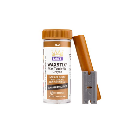 Waxstix Timber repair wax touch-up crayons [Teak]