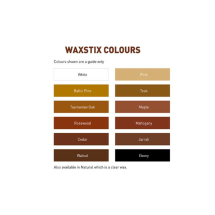 Waxstix Timber repair wax touch-up crayons [Natural]