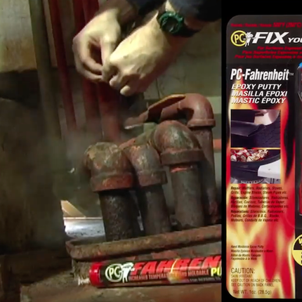 PC Fahrenheit Epoxy Putty 8 Minutes High Temperature Waterproof 28.5g