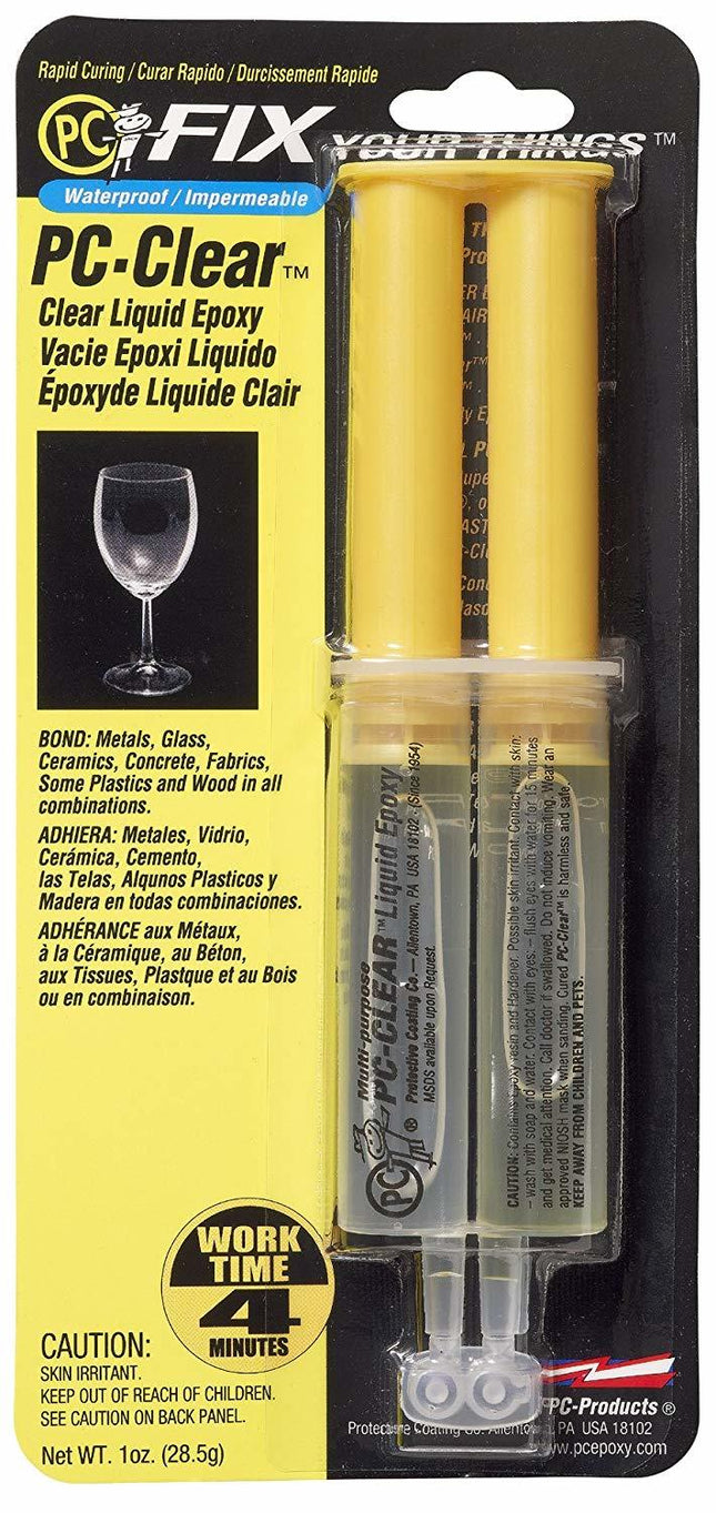 PC Clear Liquid Epoxy 4 Minutes Multipurpose 25ml