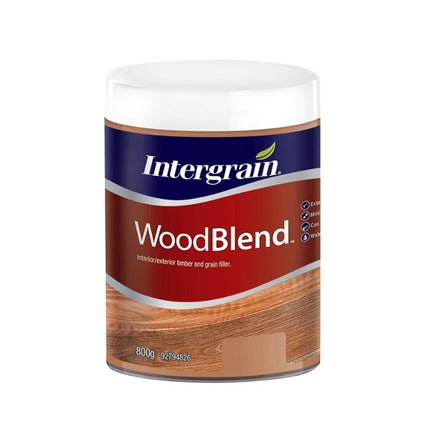 Intergram WoodBlend Timber Grain Wood Filler 800g [Colour: Ash Meranti]
