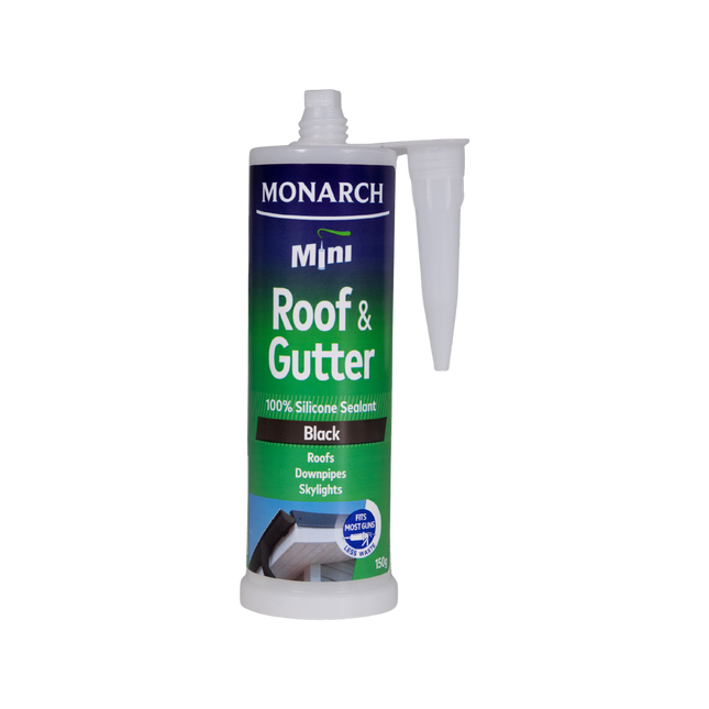 Monarch Mini Roof and Gutter Silicone [Black]
