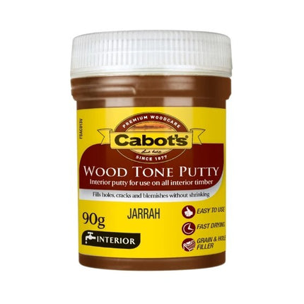 Cabot's Wood Tone Putty Hole Filler 90g [Colour: Jarrah]
