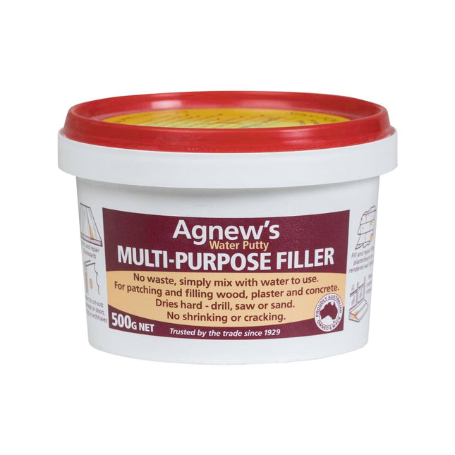 Agnews Water Putty - Multi-Purpose Filler & Floor Leveler (Interior/Exterior Grade)