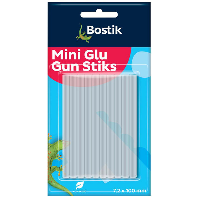 Bostik Hot Melt Glue Sticks For Glue Gun 7.2mm x 100mm x 10 Units