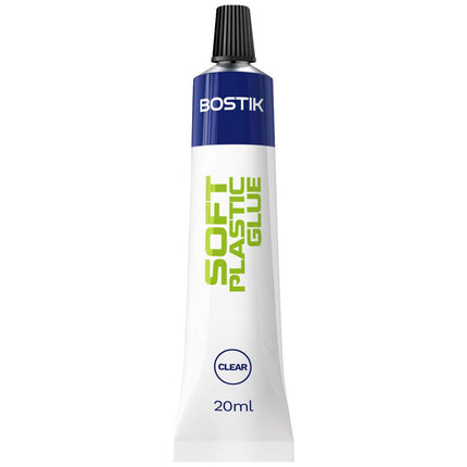 Bostik Soft Plastics Repair Glue Clear 20ml