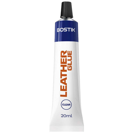 Bostik Leather Repair Glue Ultra-Clear Flexible Bond 20 mL