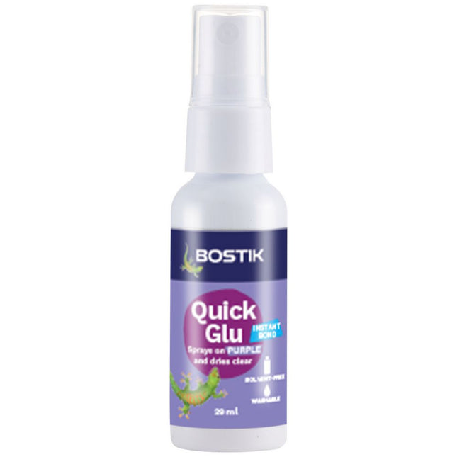 Bostik Quick Glu Instant Fix Bond Spray 25 g
