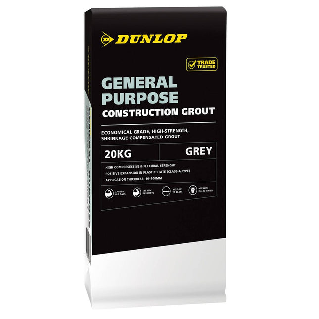Dunlop General Purpose Construction Grout 20kg