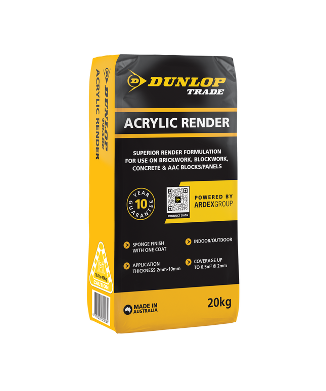 Dunlop Multipurpose Acrylic Render 20kg