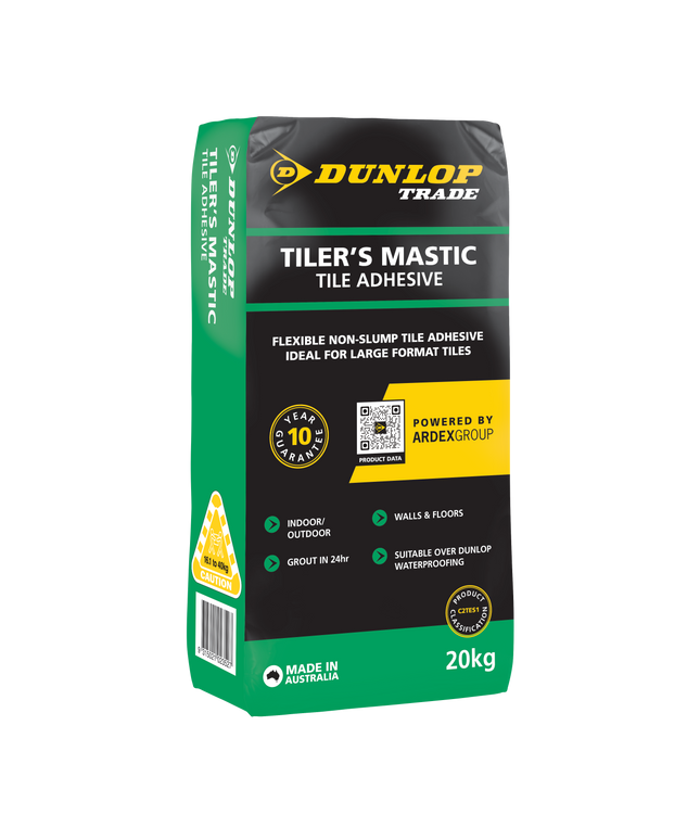 Dunlop Tiler's Mastic Tile Adhesive 20kg bag