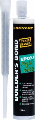 Dunlop Builder's Bond 254ml epoxy cartridge