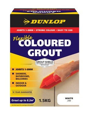Dunlop Flexible Coloured Grout 5kg