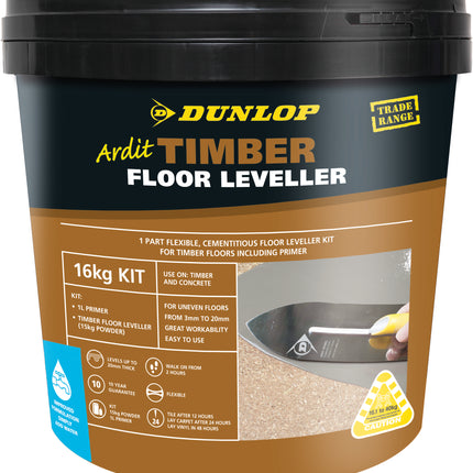 Dunlop Ardit Timber Floor Leveller 16kg kit pail
