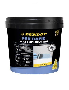 Dunlop Pro Rapid Waterproofing 20kg pail