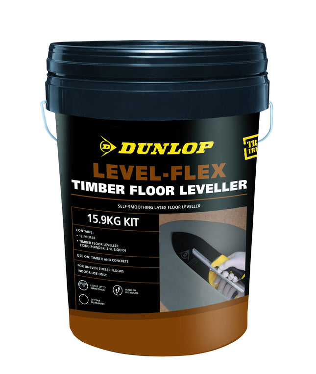 Dunlop Level-Flex Timber Floor Leveller 15.9kg kit pail