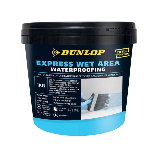 Dunlop Express Wet Area Waterproofing 1kg