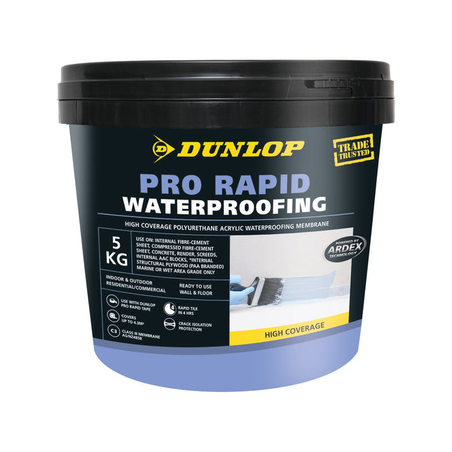 Dunlop Pro Rapid Waterproofing 5kg