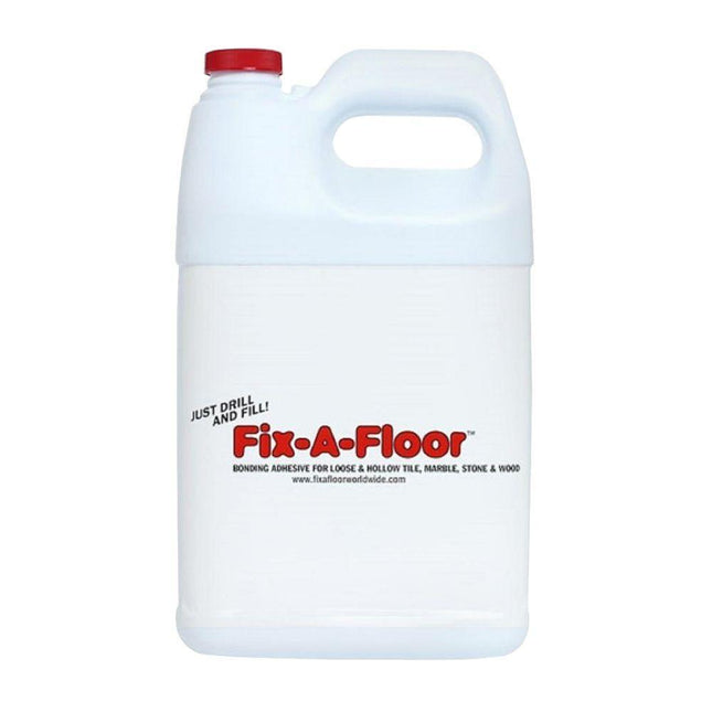 Fix-A-Floor Bonding Adhesive For Loose And Hollow Tiles 16Oz - Just Drill and Fill