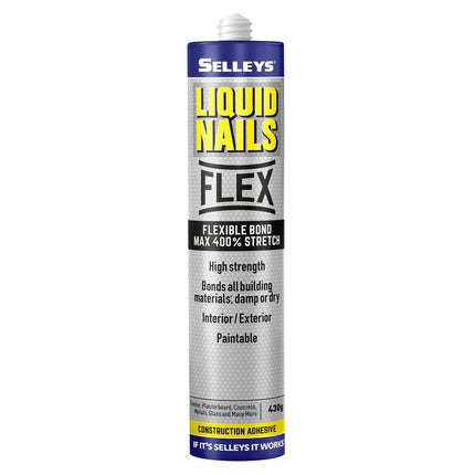 Selleys Liquid Nails Flex Flexible Construction Adhesive 430g