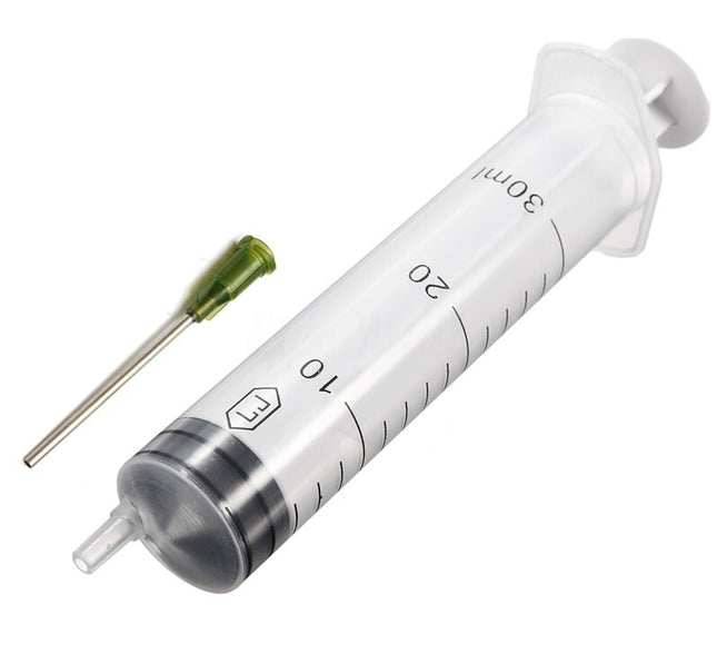 30 ml Adhesive Syringe Blunt Tip Fill Needle