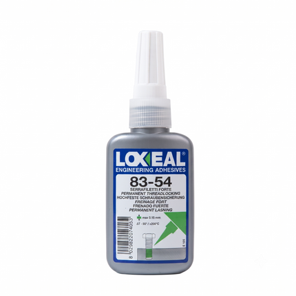 Packshot of Loxeal 83-54 Threadlocker High Strength Anaerobic Adhesive 50ml