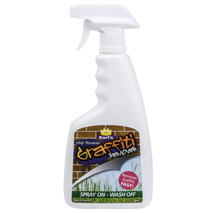 Earl’s Graffiti Barrier & Remover System 500ml Non-Toxic, Biodegradable (Barrier + Remover)