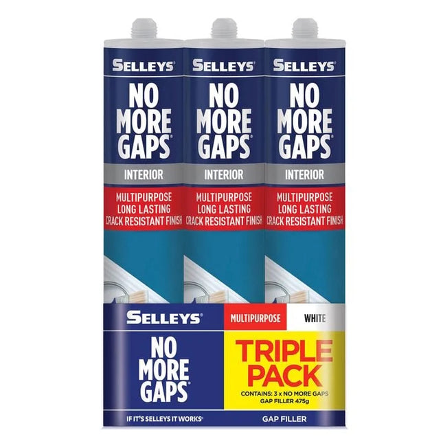 Selleys 475g No More Gaps Interior Multipurpose Gap Filler - 3 Pack