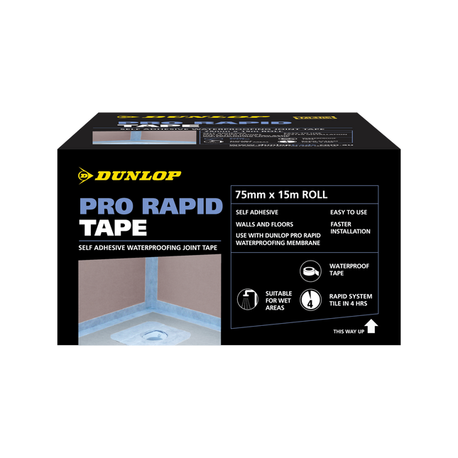 Dunlop Pro Rapid Tape 75mm x 15m