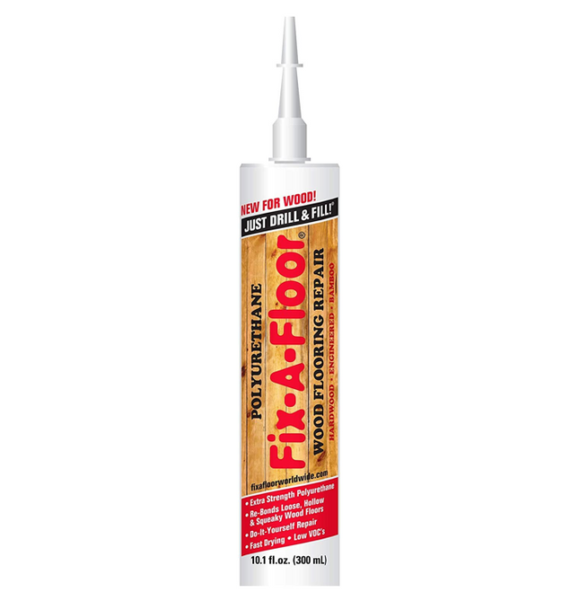 Fix-A-Floor Polyurethane For Loose, Squeaky Wood Flooring Repair