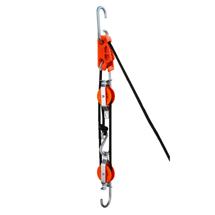 Tie Boss Pulley for 3/8In Rope System 136kg Load Capacity