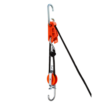 Tie Boss Pulley for 3/8In Rope System 136kg Load Capacity