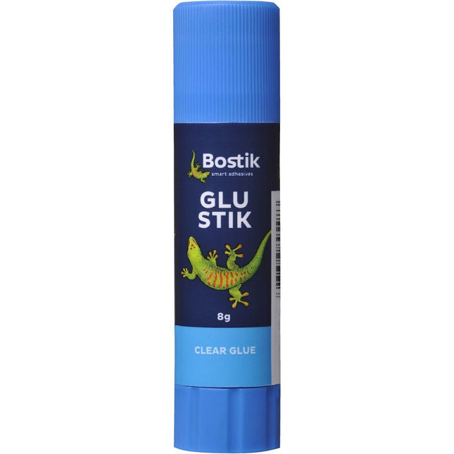 Bostik Glu Stik Clear Glue Stick 8g