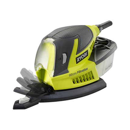 Packshot of Ryobi Palm Sander 100W RPS100-S for Fine Sanding