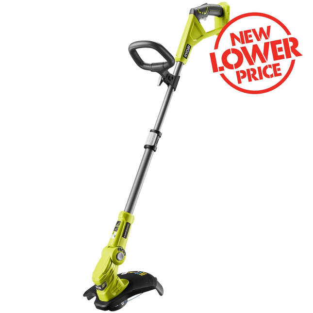 Packshot of Ryobi ONE+ 18V Cordless Line Trimmer 25–30cm Tool Only