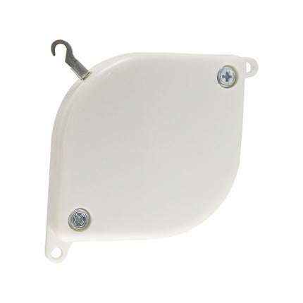 Adoored Ezi-Close white plastic screen door closer for lightweight sliding fly screen doors