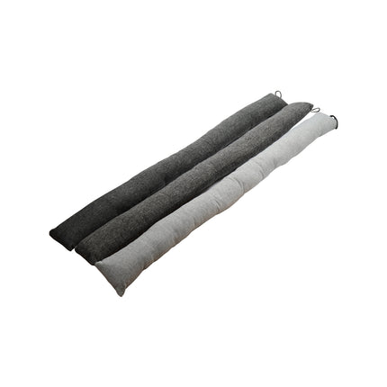 Adoored fabric draught stopper for interior doors