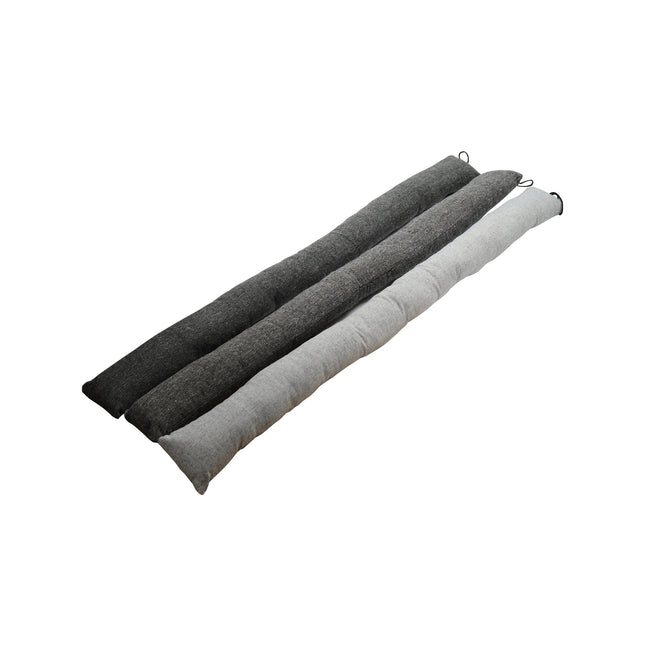 Adoored fabric draught stopper for interior doors