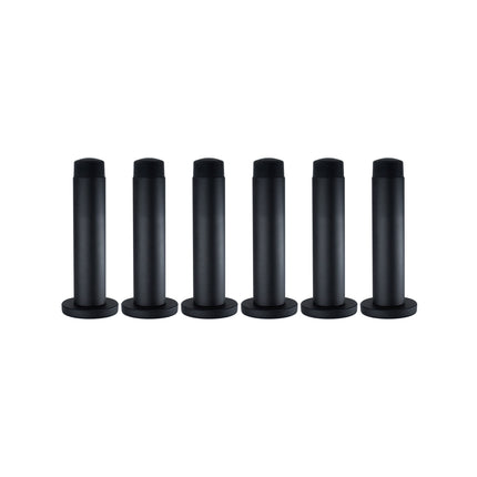 Adoored Monument black 85mm door stop 6 pack (2)