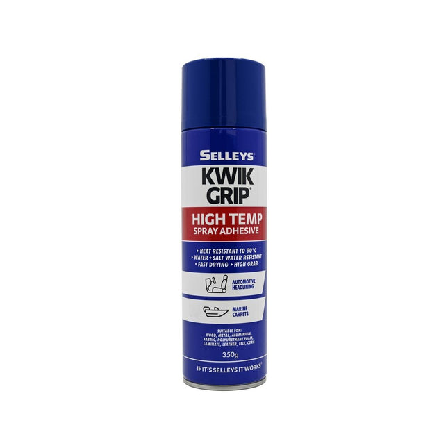 Selleys Kwik Grip High Temp Spray: Heat & Water Resistant Adhesive for Extreme Conditions