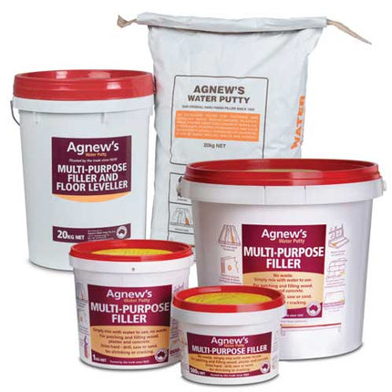 Agnews Water Putty - Multi-Purpose Filler & Floor Leveler (Interior/Exterior Grade)