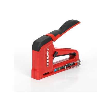 Arrow Professional Manual Staple Gun ART50RED2 in red with black grip (2)
